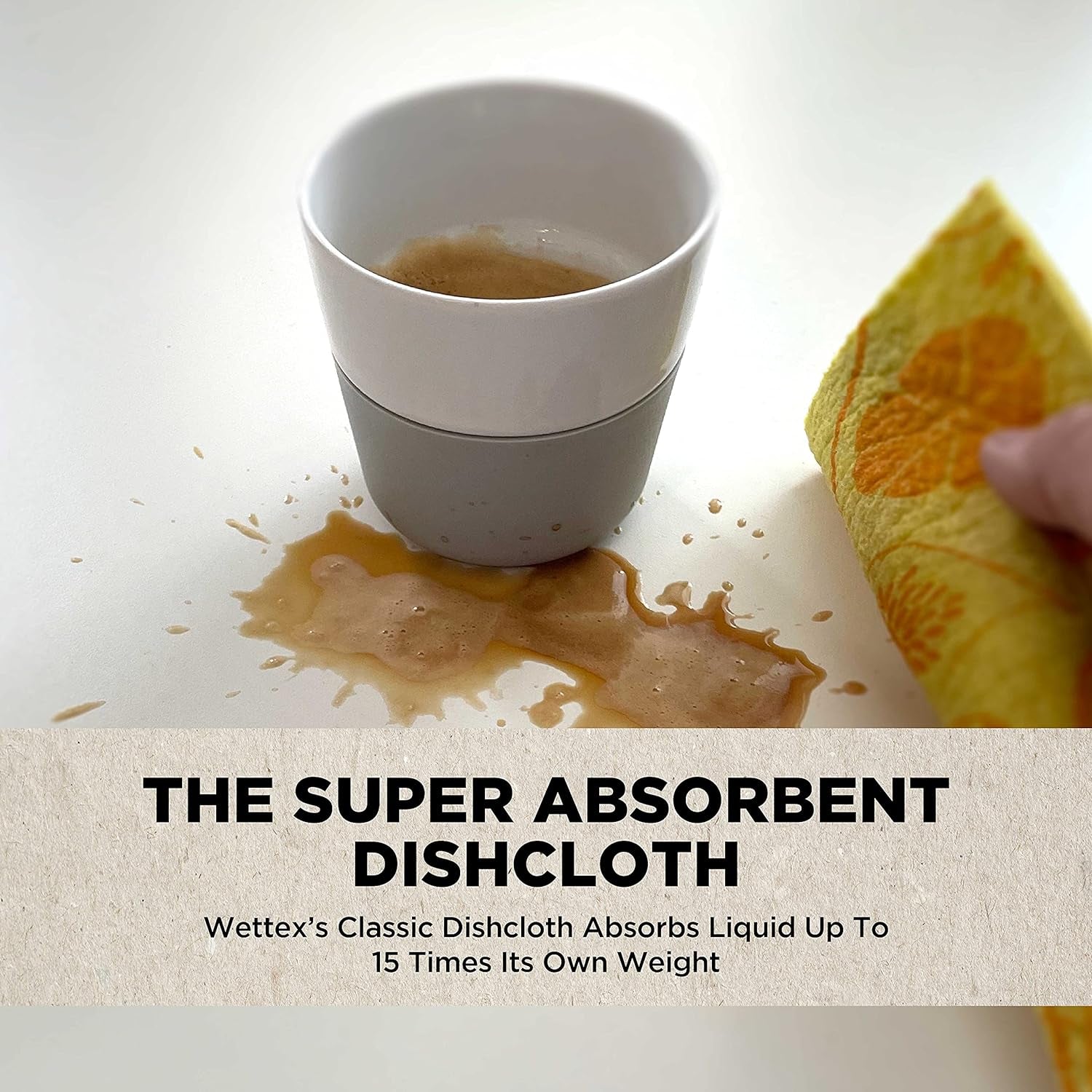 the Original 10 Pack Swedish Dishcloth for Kitchen - Eco Friendly Reusable Paper Towels - Assorted Dish Cloths for Washing Dishes