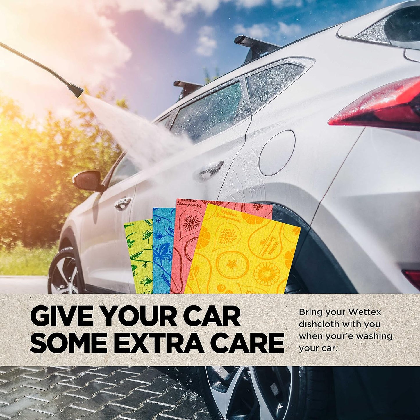 the Original 10 Pack Swedish Dishcloth for Kitchen - Eco Friendly Reusable Paper Towels - Assorted Dish Cloths for Washing Dishes